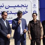 استاندار یزد در مراسم کلنگ زنی نیروگاه خورشیدی 100 مگاواتی دوم چادرملو