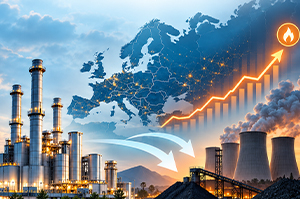 Rising Gas Prices Reshape Europe’s Power Generation Mix; Temporary Return of Coal